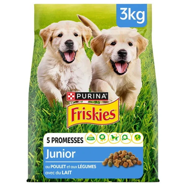 501017_mhi_purina_friskies_junior_hund_huhn_gemuse_hs_02_9 Purina Friskies Junior - Kurczak i warzywa